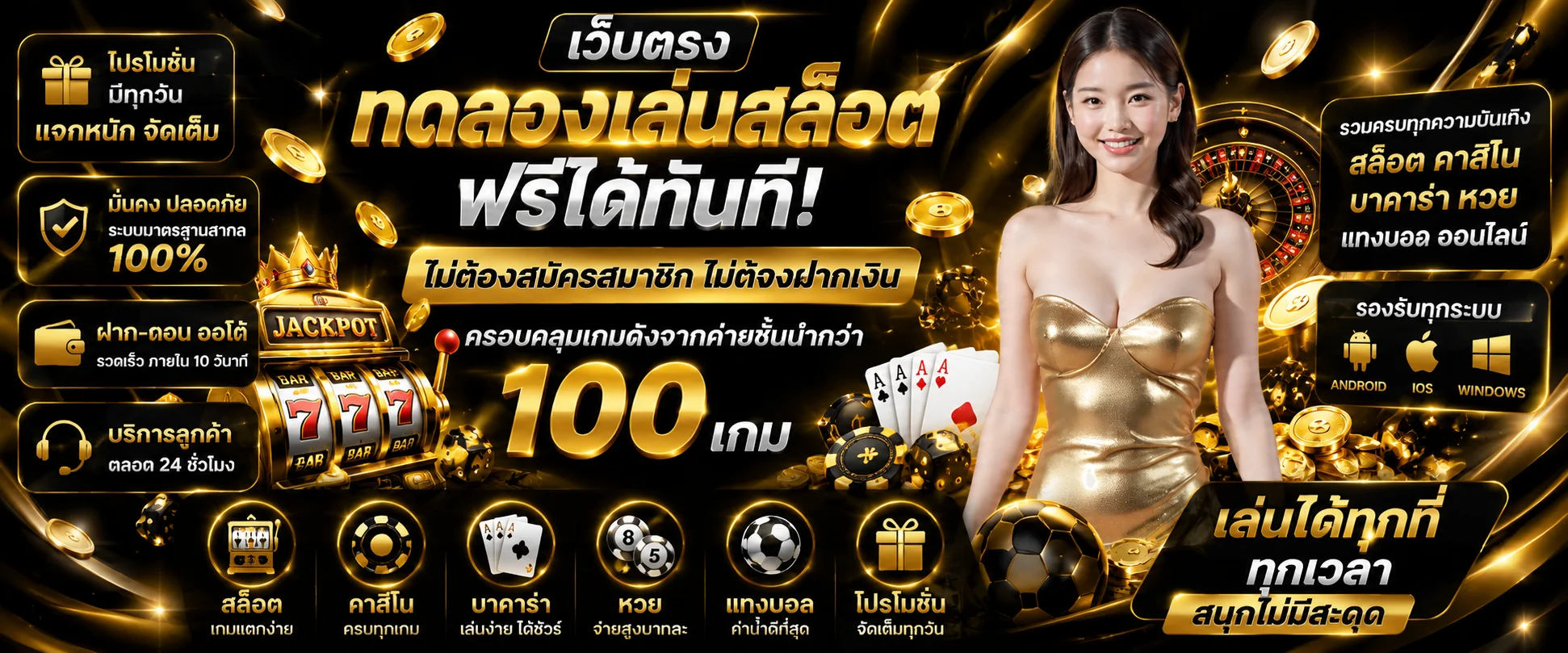 ทดลองเล่นสล็อตฟรี UFALION168 ไม่ต้องสมัคร ไม่ต้องฝาก